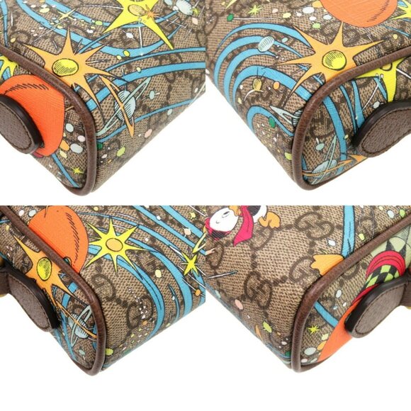 GUCCI Authentic Brown Leather Shoulder Bag - Picture 4 of 10